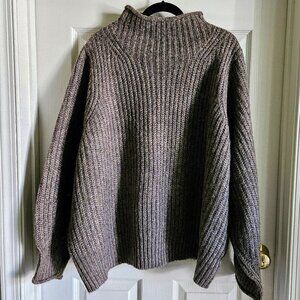 Madewell Mock-Neck Cable Sweater NWT 4X Plus